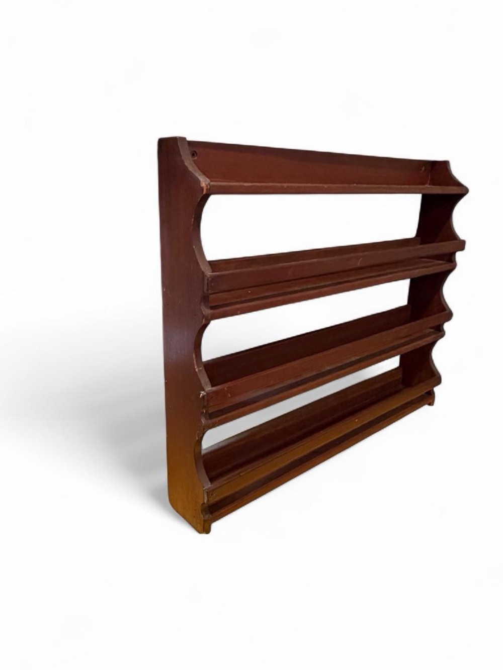 Vintage wooden shelf